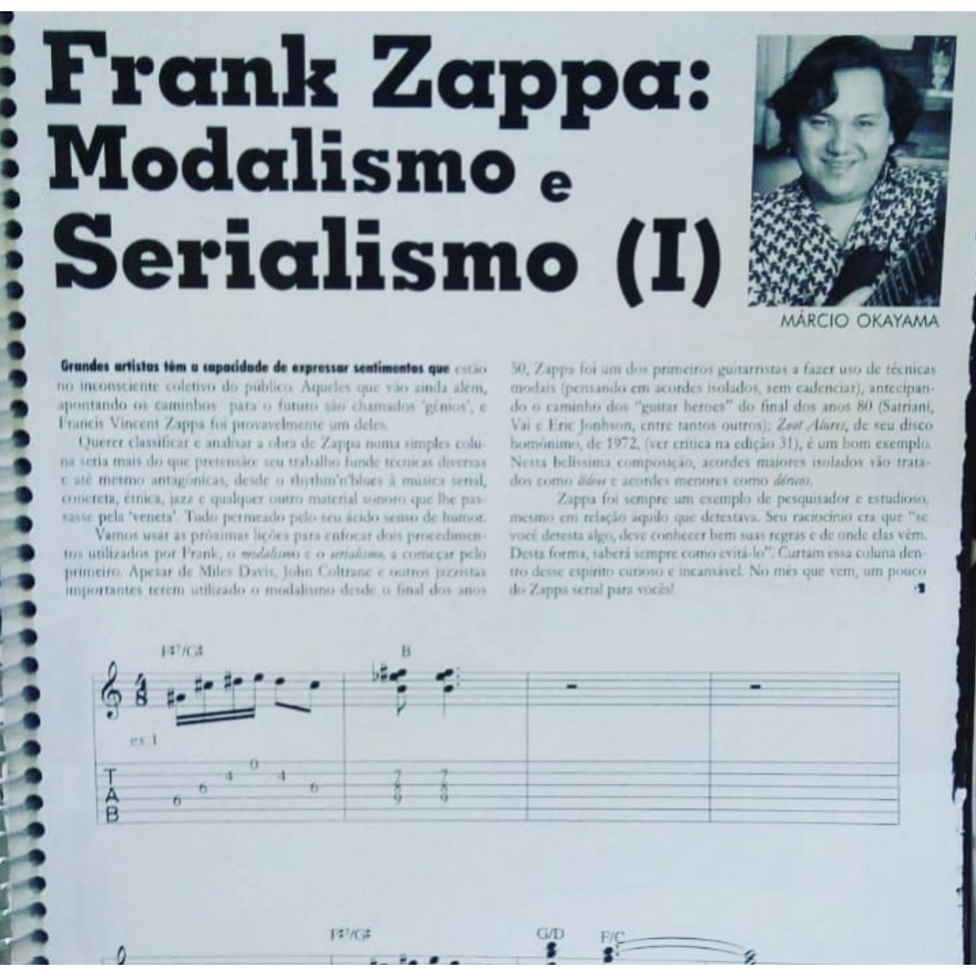 Zappa! curso revista Guitar Player